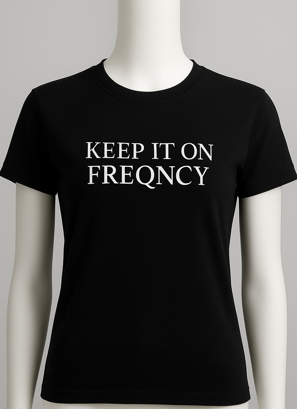 KEEP IT ON FREQNCY| Women's Graphic T-Shirt