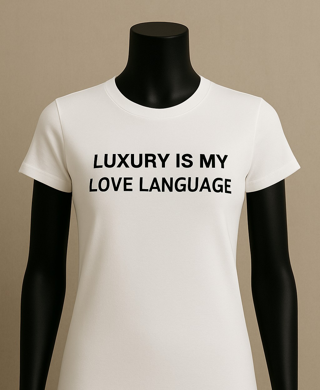 LUXURY IS MY LOVE LANGUAGE| Women's Graphic T-Shirt