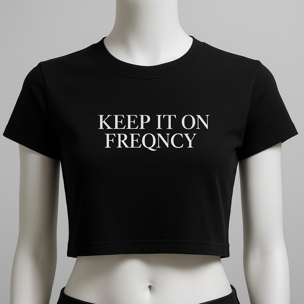 KEEP IT ON FREQNCY| Women's Graphic T-Shirt