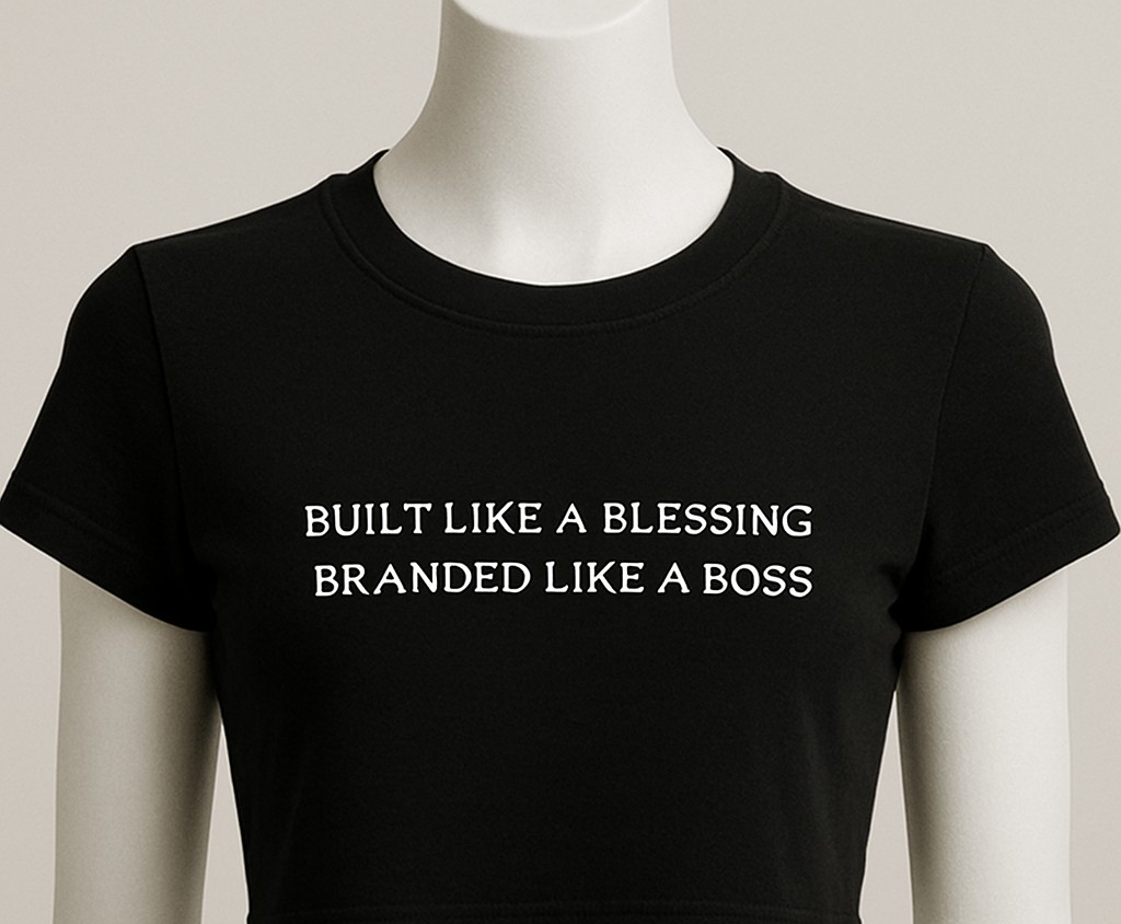 BUILT LIKE A BLESSING BRANDED LIKE A BOSS| Women's Graphic T-Shirt