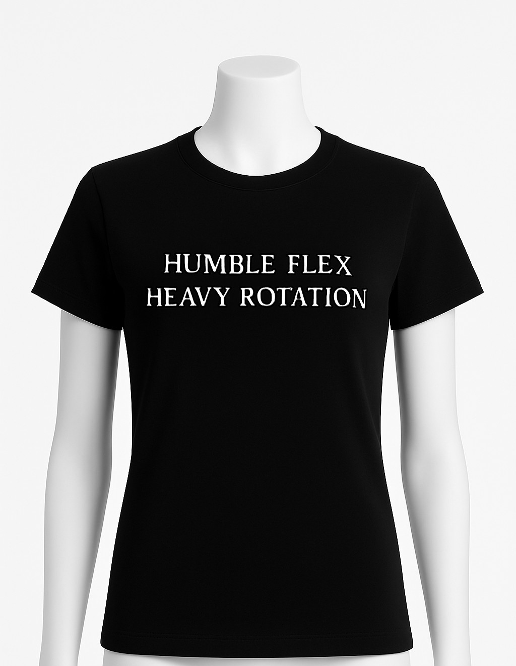 HUMBLE FLEX HEAVY ROTATION| Women's Graphic T-Shirt