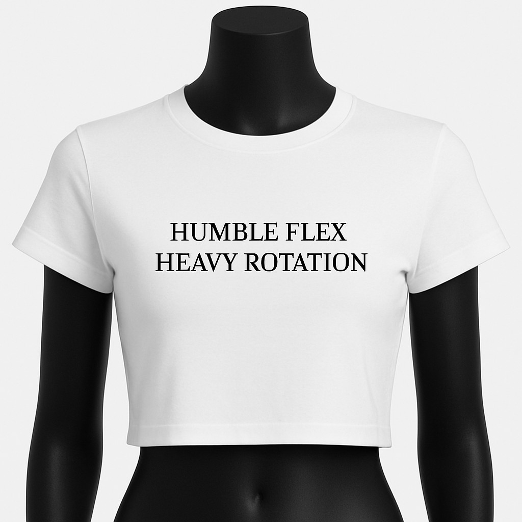 HUMBLE FLEX HEAVY ROTATION| Women's Graphic T-Shirt