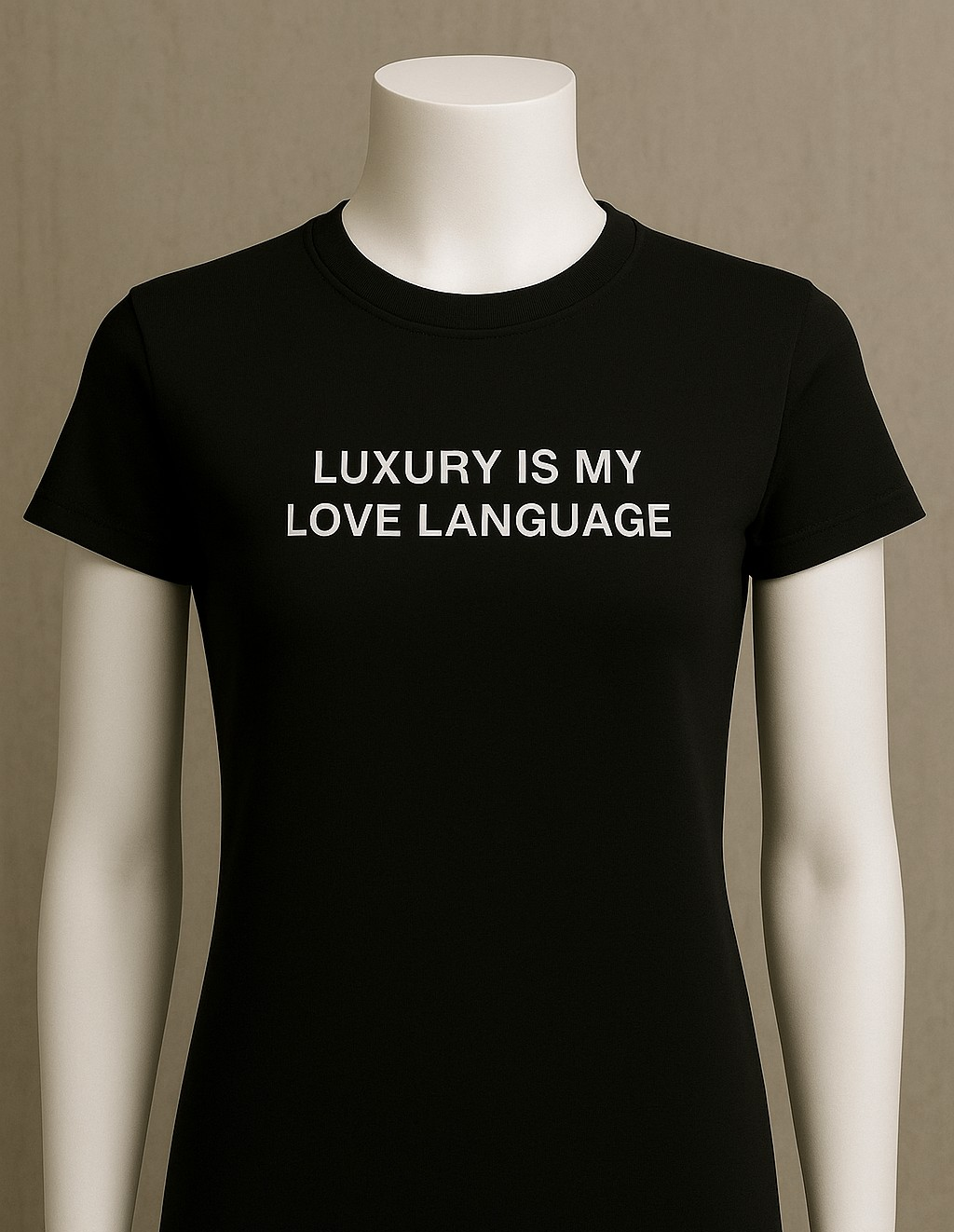 LUXURY IS MY LOVE LANGUAGE| Women's Graphic T-Shirt
