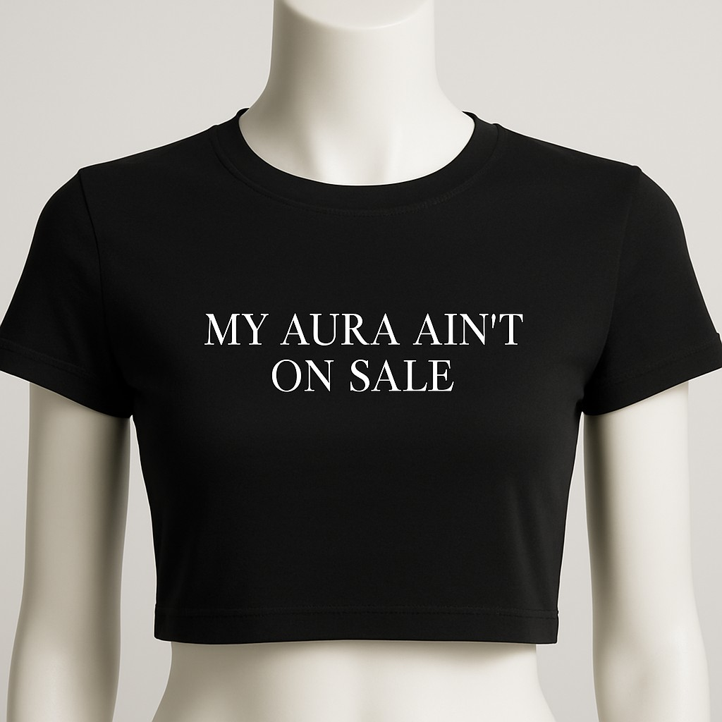 MY AURA AIN'T ON SALE| Women's Graphic T-Shirt