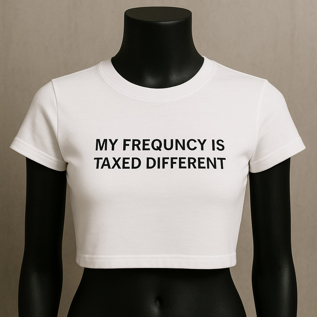 MY FREQNCY IS TAXED DIFFERENT| Women's Graphic T-Shirt